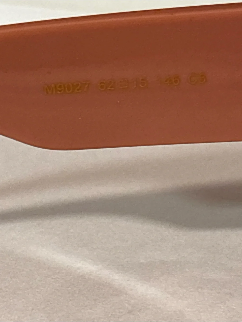Woman’s Fashion peachy,pink Logo Accent Sunglasses